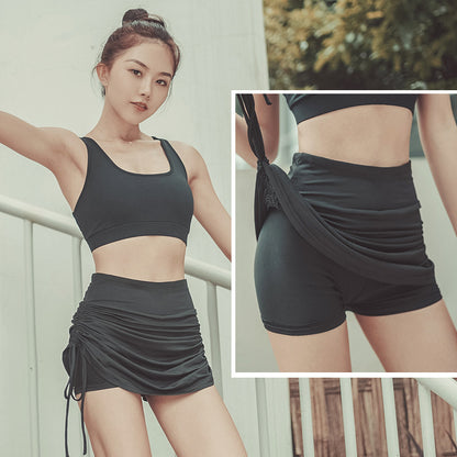 Sports pants yoga shorts women skirt