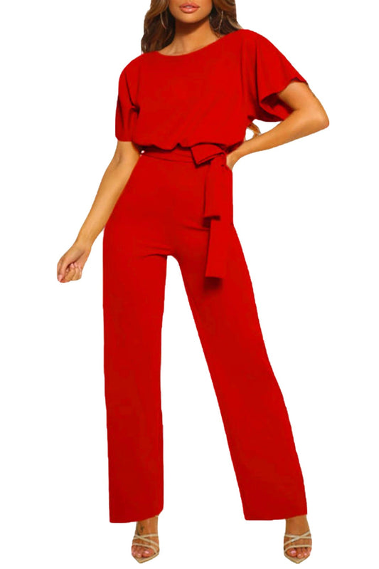 Jumpsuit With Wide Long Pants And Short Nelia
