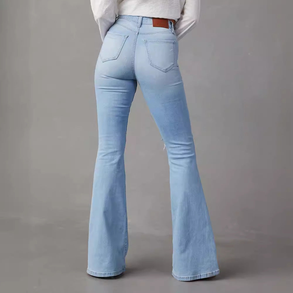 Fashion Temperament Wide-leg Jeans