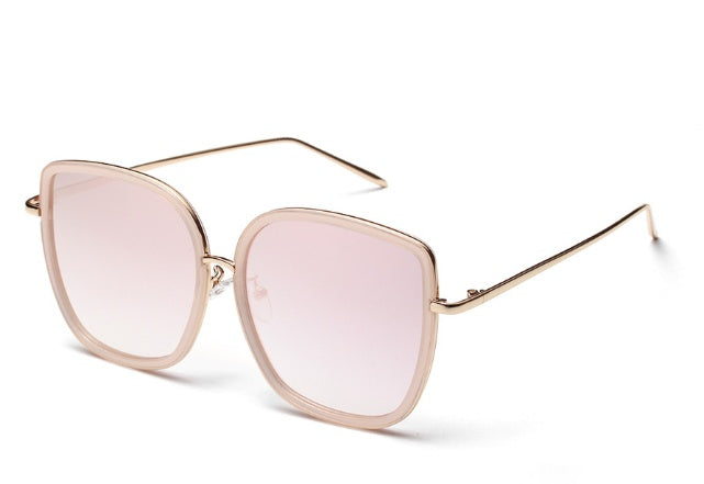 Women Transparent Vintage Sunglasses