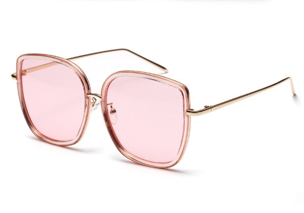 Women Transparent Vintage Sunglasses