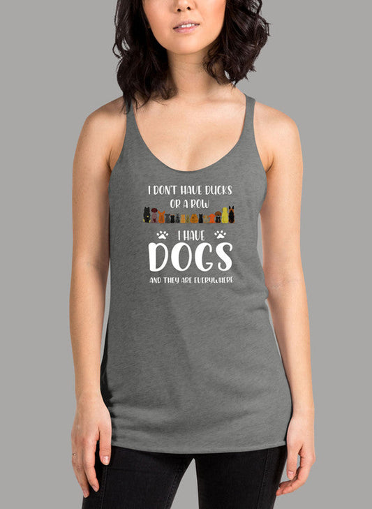 Have Ducks Or A Row Women's Tank Top