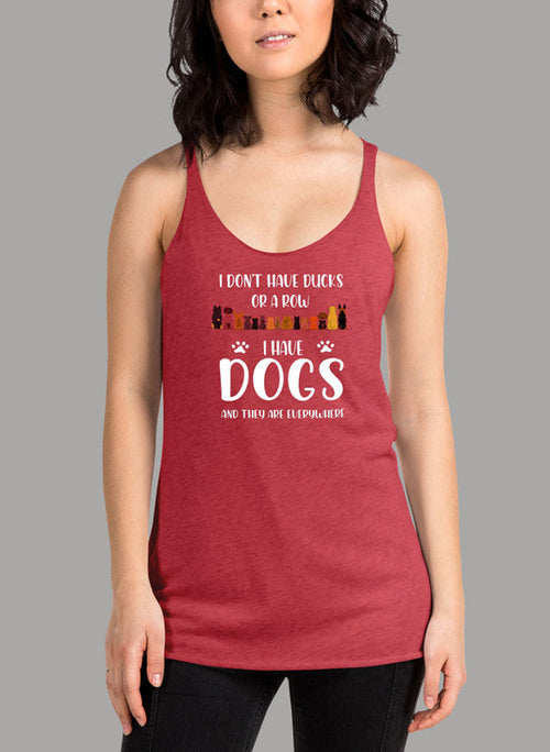 Have Ducks Or A Row Women's Tank Top