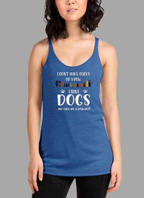 Have Ducks Or A Row Women's Tank Top