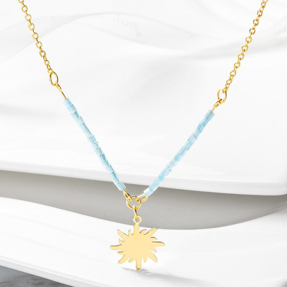 Sun Pendant Necklace