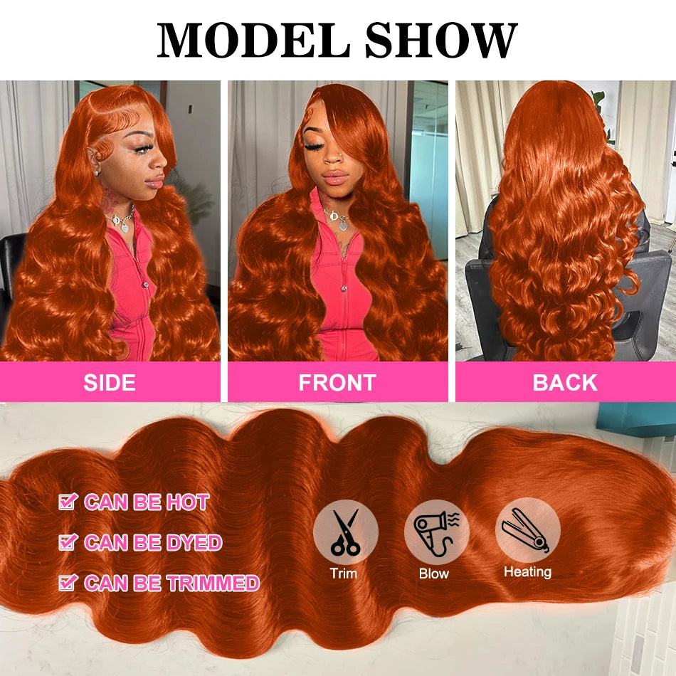 Body Wave Human Hair Lace Frontal Wig