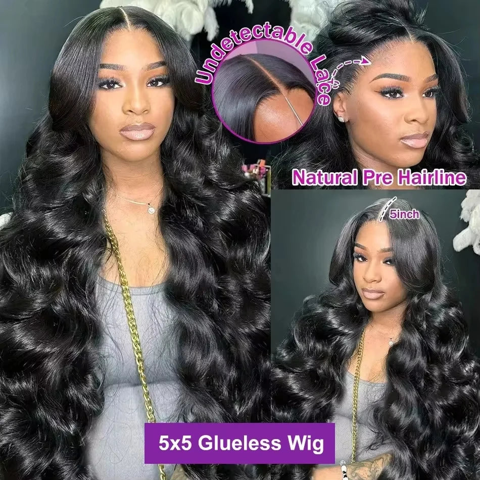 40 Inch Body Wave Frontal Wig