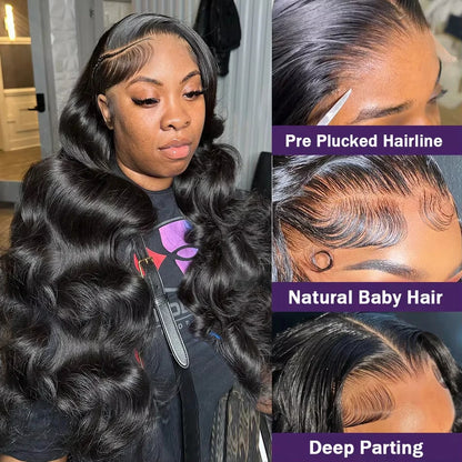 40 Inch Body Wave Frontal Wig