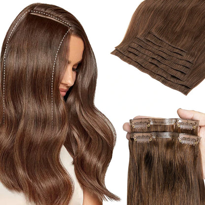 Extension Injected PU Tape Weft Human Hair