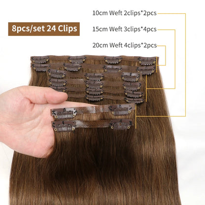 Extension Injected PU Tape Weft Human Hair