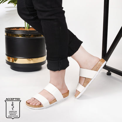 Footbed Women Summer Slide Sandals